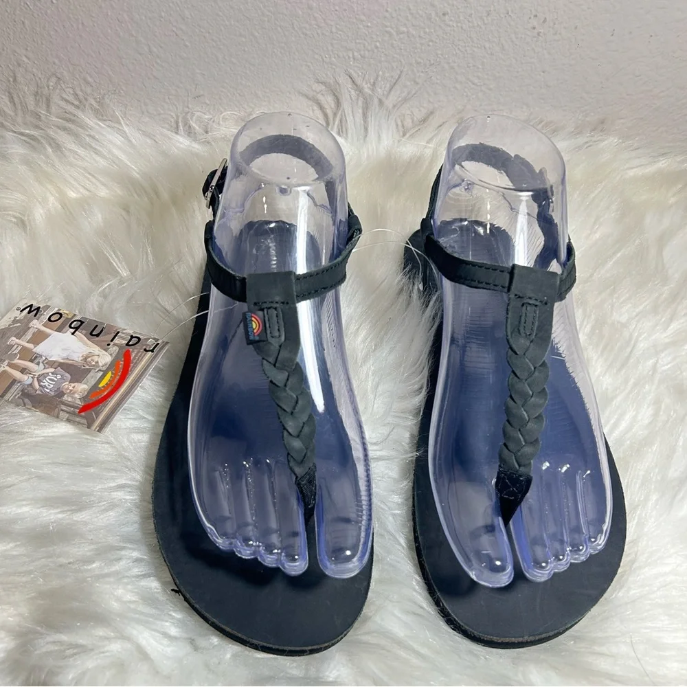 Rainbow Girls  Sandals T-Street Black Size 4-5
